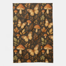 Boho Woodland Forest Mushrum | Höst färger