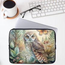 Boho Woodland Owl