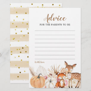 Boho Woodland Pumpkin Baby Shower Adapter