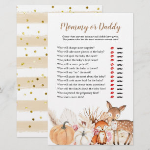 Boho Woodland Pumpkin Mamma eller pappa Games