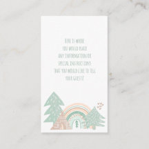 Boho Woodland Rainbow