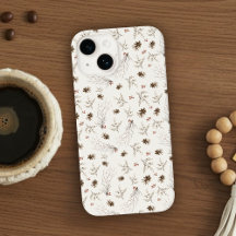 Boho Woodland Winterberry Mönster