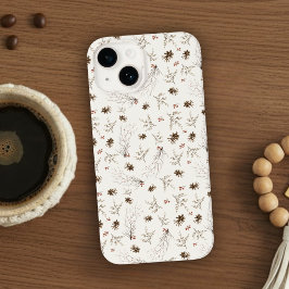 Boho Woodland Winterberry Pattern