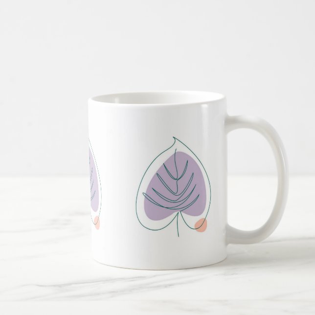 Boho Zen Little Lilac Löv Kaffemugg (Höger)