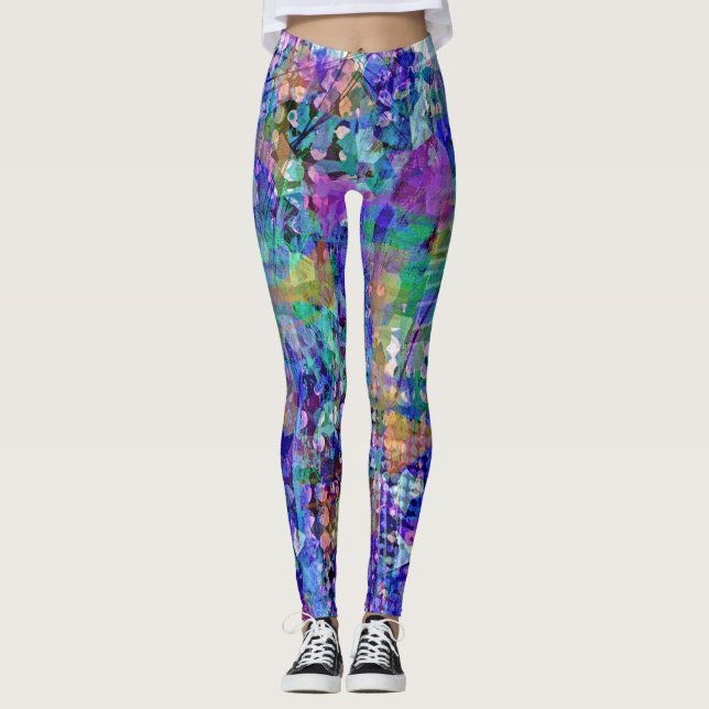 Boho Zigenerska Leggings (Framsida)