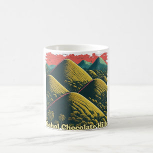 Bohol Chocolate Hills Kaffemugg