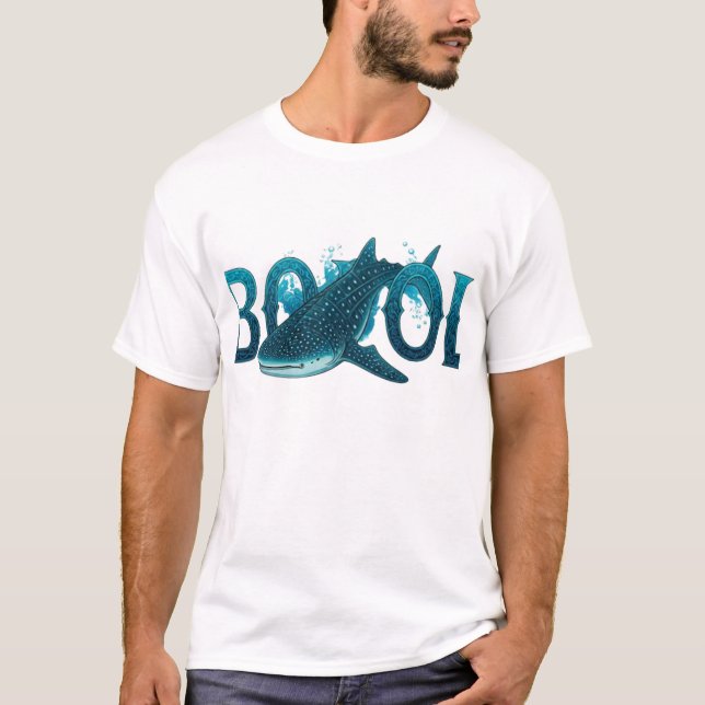 BOHOL VALHAJ FISKENDE T SHIRT (Framsida)