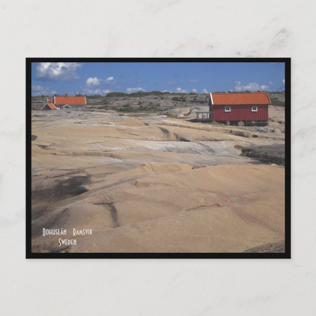 Bohuslän, Ramsvik - Sverige panorama-vy Vykort (Framsida)