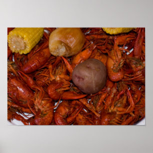 boiled crawfish poster