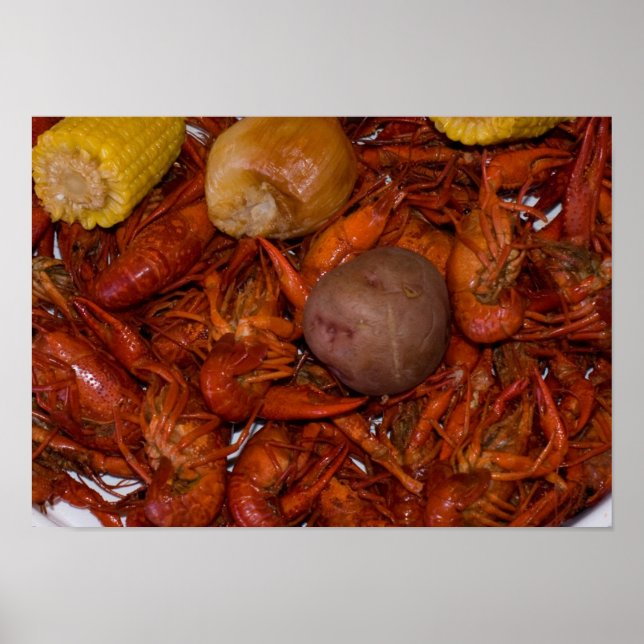 boiled crawfish poster (Framsidan)