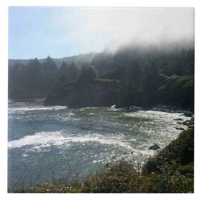 Boiler Bay, OR Kakelplatta (Framsidan)