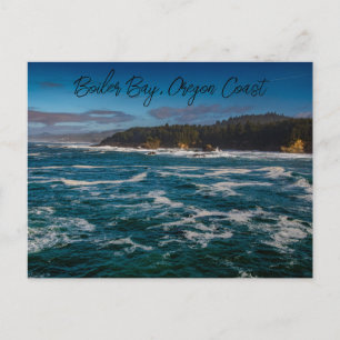 Boiler Bay Oregon Kusten Vykort