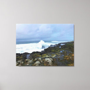 Boiler Bay State Wayside, Depoe Bay, Oregon Canvastryck