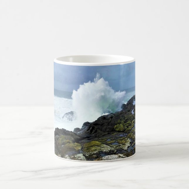 Boiler Bay State Wayside, Depoe Bay, Oregon Kaffemugg (Center)