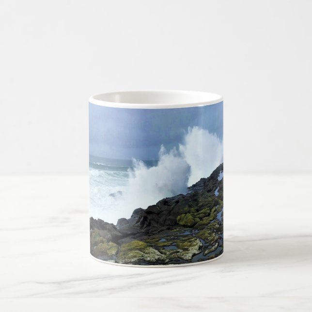 Boiler Bay State Wayside, Depoe Bay, Oregon Kaffemugg (Center)