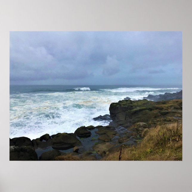Boiler Bay State Wayside, Depoe Bay, Oregon Poster (Framsidan)