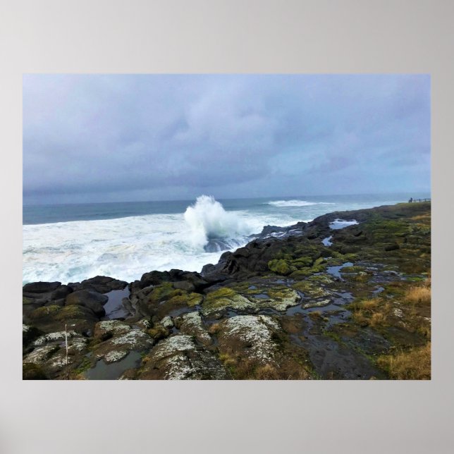Boiler Bay State Wayside, Depoe Bay, Oregon Poster (Framsidan)