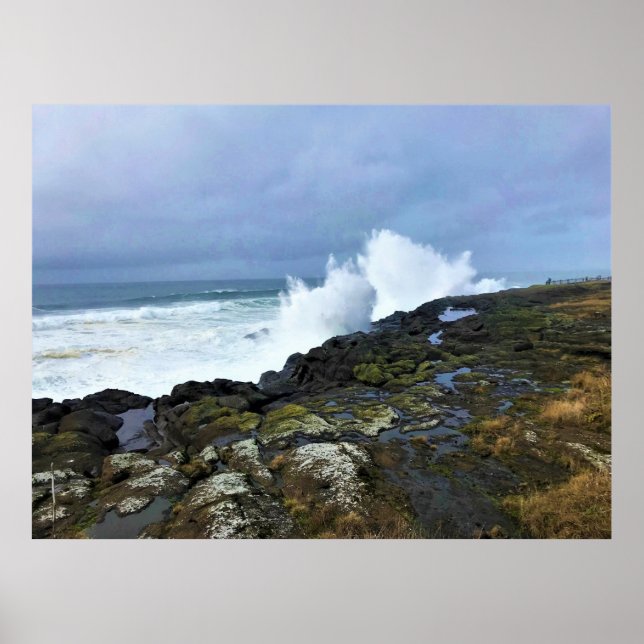 Boiler Bay State Wayside, Depoe Bay, Oregon Poster (Framsidan)