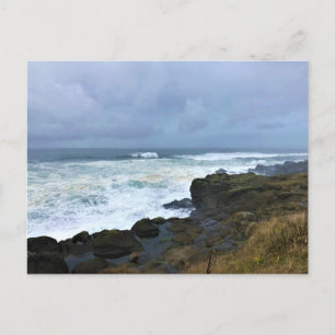 Boiler Bay State Wayside, Depoe Bay, Oregon Vykort