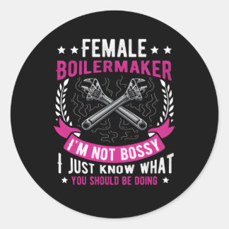 Boilermaker Union Boilermaker Runt Klistermärke