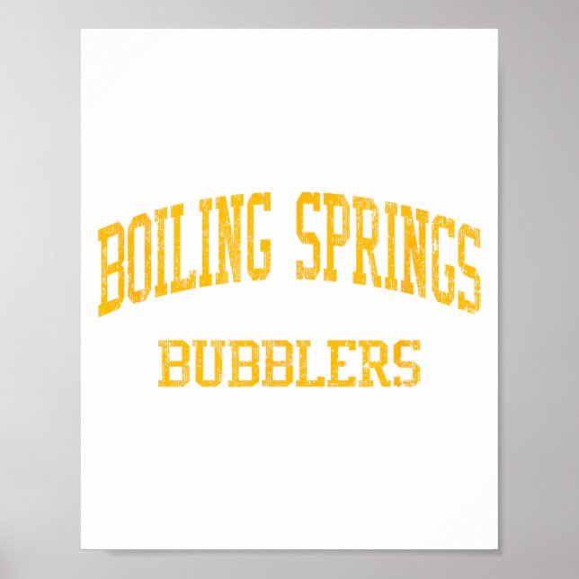 Boiling Springs High School Hs Boiling Springs Pa  Poster (Framsidan)
