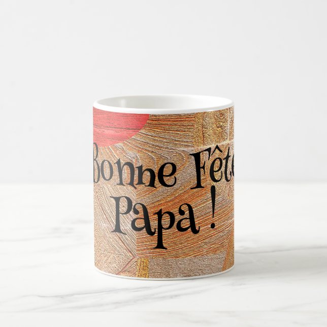Bois - formes géométriques - Fête des pères Kaffemugg (Center)