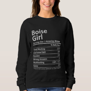 Boise Girl Id Idaho Funny City Roots Usa T Shirt