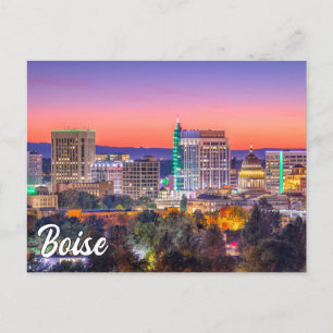 Boise, Idaho, Förenade Stater Vykort