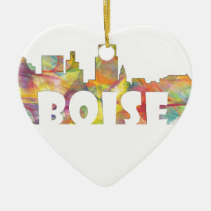 BOISE IDAHO HORISONT MCLR2 JULGRANSPRYDNAD KERAMIK