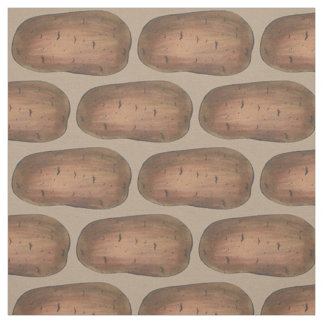 Boise Idaho ID Potato Brown Potatis Spuds Food Tyg (Provkarta)