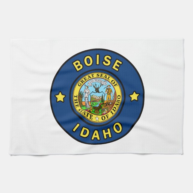 Boise Idaho Kökshandduk (Horisontell)