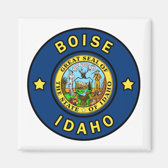 Boise Idaho Magnet (Framsidan)
