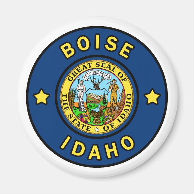 Boise Idaho Magnet (Framsidan)