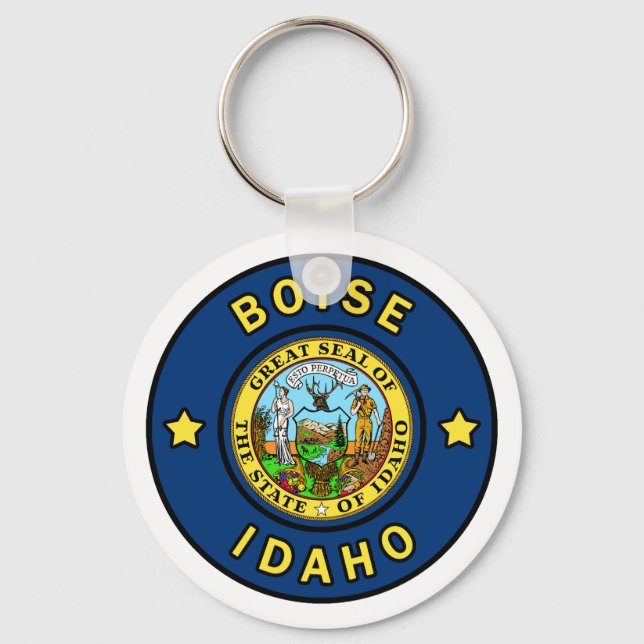 Boise Idaho Nyckelring (Framsida)