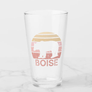 Boise Idaho Retro Bear Glaskopp