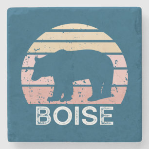 Boise Idaho Retro Bear Stenunderlägg