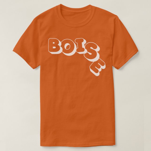 Boise Idaho TShirt 18 T Shirt (Design framsida)