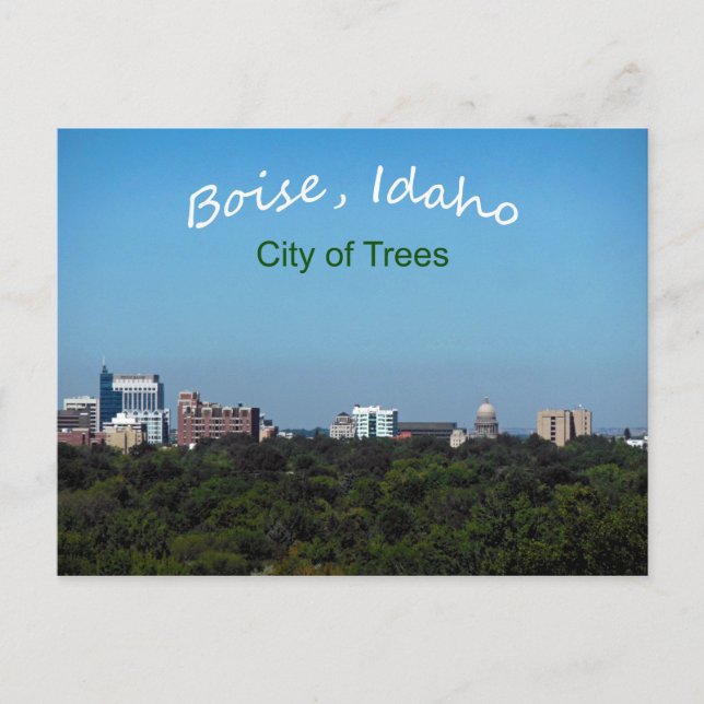 Boise, Idaho Vykort (Framsida)