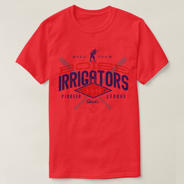 Boise Irrigators T Shirt (Design framsida)