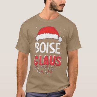 Boise Jultomten Jul Matching Costume T-Shi T Shirt