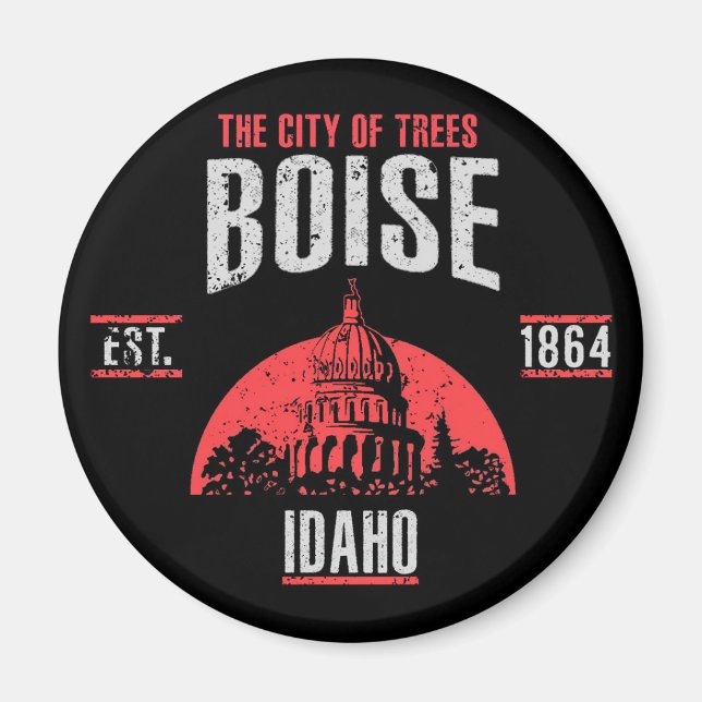 Boise Magnet (Framsidan)