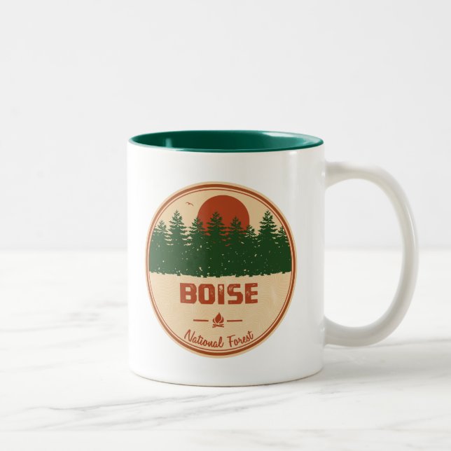Boise National Forest Två-Tonad Mugg (Höger)