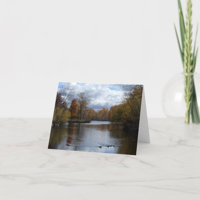 Boise nedgångkort helgkort (Framsida)