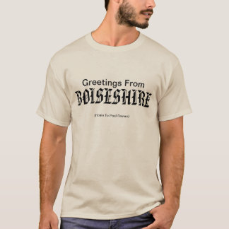 Boiseshire välkomnar dig tee shirt