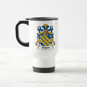 Boisson familjvapensköld resemugg