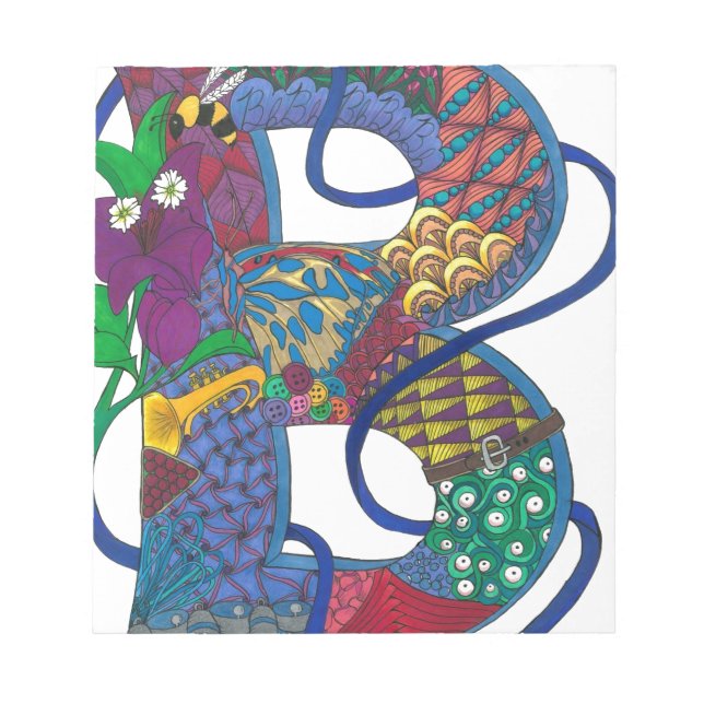 Boisterous B Anteckningsblock (Framsida)