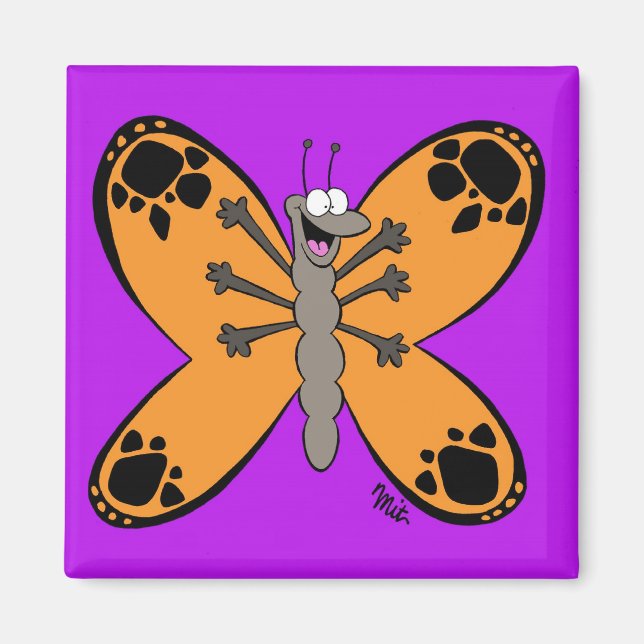 Boisterous Butterfly Magnet (Framsidan)