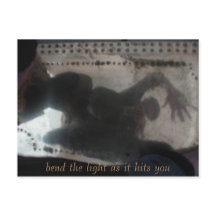 böj ljuset när det träffar dig