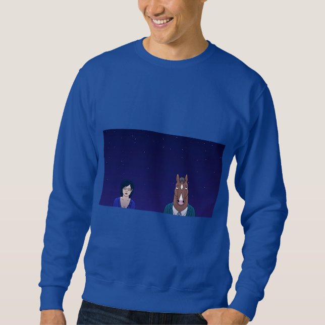 Bojack Horseman - Blue Sweatshirt (Framsida)