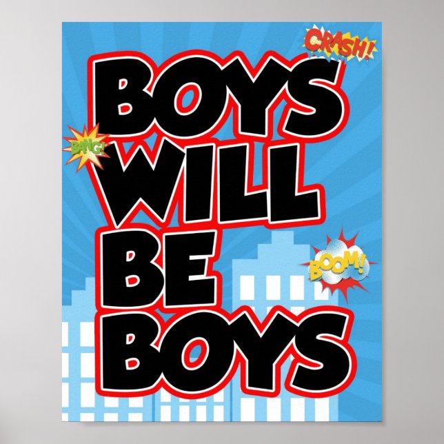 Bojarna kommer att vara Boys-signatur Poster (Framsidan)